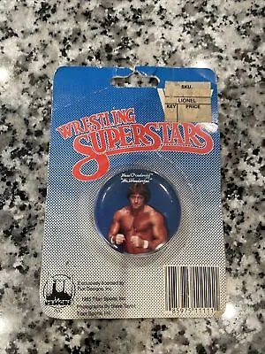 Vintage 1985 Titan Sports Wrestling Superstars Pin Back Button Mr Wonderful  • $34.99