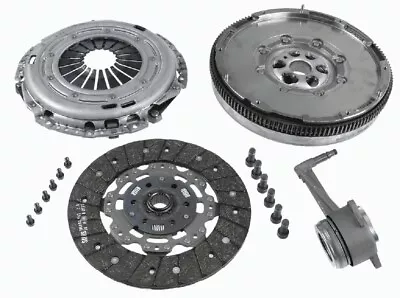 Dual Mass Flywheel DMF Kit With Clutch Fits VW JETTA Mk3 2.0D 05 To 10 Sachs New • $421.89