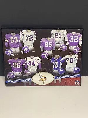 Minnesota Vikings Evolution Series Wall Plaque  • $33