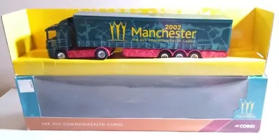 Corgi 1:64 Scania Curtainsider Xvii Commonwealth Games Manchester 2002 - Cc86612 • £9.50