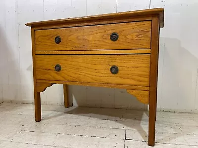 Art Deco  1920's Chest Of Drawers In Light Oak • £399