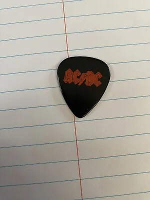 Rare Ac/dc 2016 Rock Or Bust Angus Young Red/black Tour Guitar Pick • $44.99