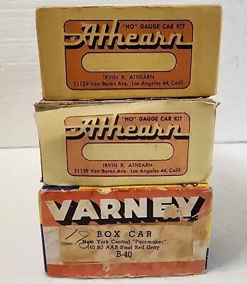 Vtg. Varney Athearn HO 40' Boxcar Reefer - I.C Old Dutch SF NYC - READ • $9.88