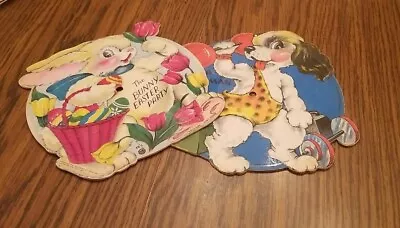 VTG Lot Of 2 LOCO 78 Rpm Records The Bunny Easter Party & Rover The Strongman  • $20
