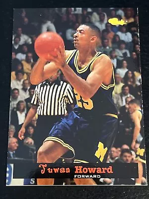 1994 Classic #5 Juwan Howard RC Michigan Wolverines • $0.06