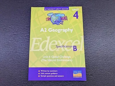 A2 Geography Unit 4 | Edexcel Specification B: Global Challenge (The Natural ... • £1.95