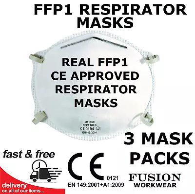 P1 Dust Mask.respirator Mask.ppe Mask.decorating.woodwarksandingdiyloft.farm • £9.50