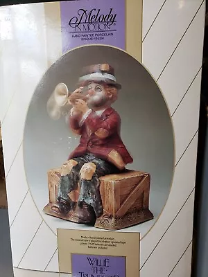WACO Melody In Motion Willie The Trumpeter Music Box When The Saints BRAND NEW • $60