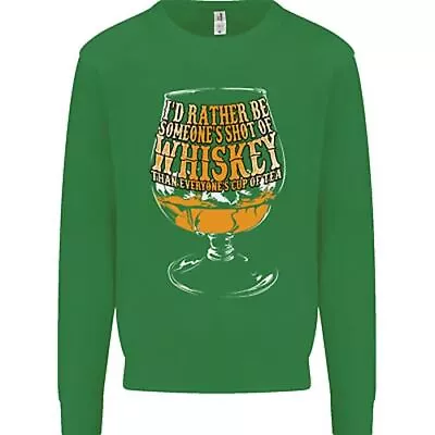 I'd Rather Be Someone's Whiskey Funny Mens Sweatshirt Jumper • $26.13