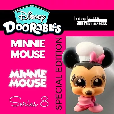 Disney Doorables Series 8 Cupcake Scented Minnie Mouse Rare Special Edition • $10.95