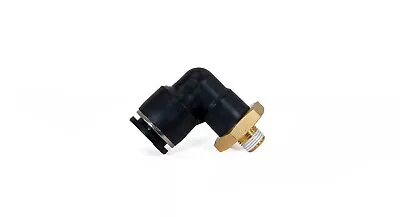 1/8  Male BSPT To 1/2  Push To Connect Elbow Fitting - Accepts 1/2  Air Line • $8.49