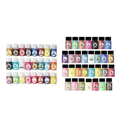 Pearlescent Mica Powder Epoxy Resin Dye Jewelry Paints Nail Polish • £16.80