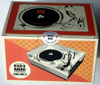 Crosley Turntable  RSD3 MINI  New Sealed FOO FIGHTERS Record Store Day 3  Player • $170.95