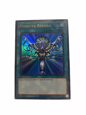 Yu-Gi-Oh! TCG Monster Reborn Legend Of Blue Eyes White Dragon LOB-EN118... • $10