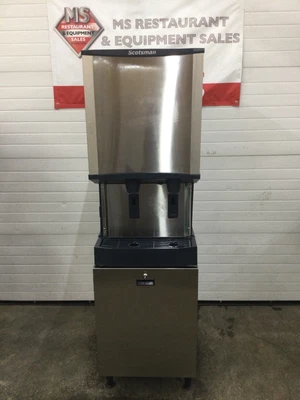 $3999 • Buy Scotsman 2020 HID540-1A 500 Lb Countertop Nugget Ice & Water Dispenser 40lb Bin
