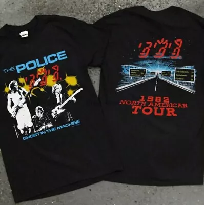 Vintage 1982 The Police “Ghost In The Machine” Concert Tour T Shirt • $25.99