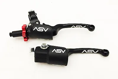 ASV F3 Front Brake Pro Pack Clutch Perch Levers Black Yamaha YFZ 450R YFZR • $179.95