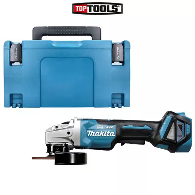 Makita DGA519 18V 125mm Brushless X-Lock Angle Grinder With 821551-8 Type 3 Case • £228.32