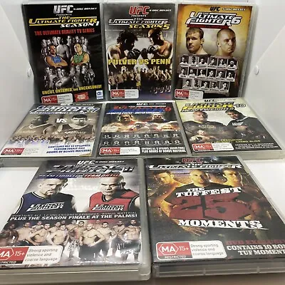 UFC The Ultimate Fighter Season 1 5 6 7 9 10 11 & Tuffest DVD R4 PAL Free Post • $57.92