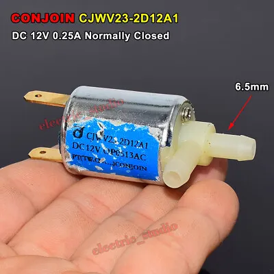 DC 12V Normally Closed N/C Micro Electric Solenoid Valve Mini Water Air Valve • $3.95