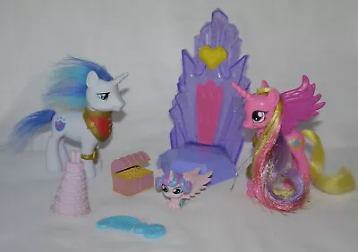 ~*Princess CadanceShining Armor+Baby Flurry Heart~G4 My Little Pony Lock Lot • £35.95