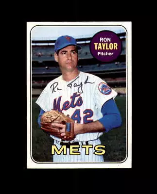 Ron Taylor Signed Authentic 1969 Topps New York Mets Autograph • $20