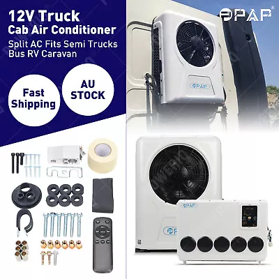 12V Truck Cab Air Conditioner Split AC Fits Semi Trucks Bus RV Caravan AUS • $1010