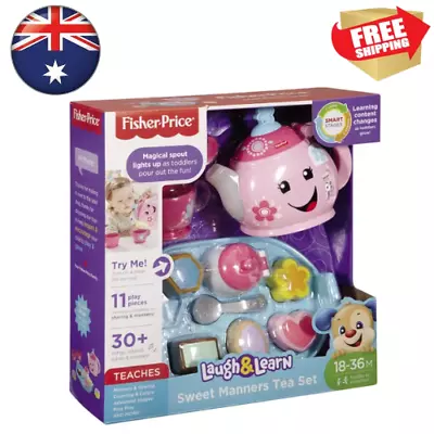 Fisher-Price Laugh & Learn Sweet Manners Tea Set Wonderful Toy* • $27.65