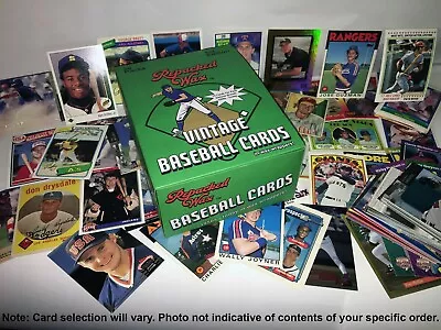 Repacked Wax 36-Pack Vintage Baseball Card Wax Box - Cards From 1950s To Today • $99.99