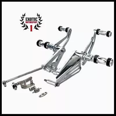 $178.59 • Buy Polish Billet Aluminum Forward Controls For V Star 1100  1999-2009 4  Forward