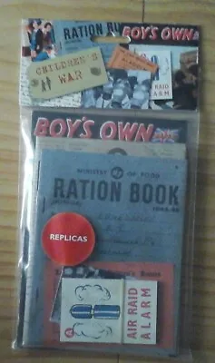 Children's War Memorabilia REPLICA Pack (unopened) • £1.99