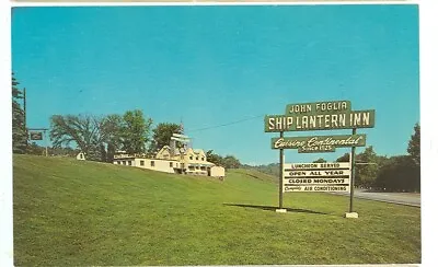 Milton New York-john Foglia & Sons-ship Lantern Inn-sign-(ny-mmisc#2*) • $3.99