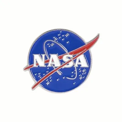 NASA Space Agency Enamel Pin Badge New • £3.95