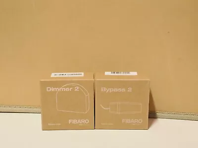 Fibaro Dimmer 2 Z-Wave FGD-212 + Bypass 2 BNIB • £47.99