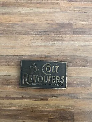 Colt Revolvers Belt Buckle • $9.99