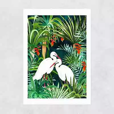 To Me You're The Perfect Heron Wall Art Print Various Sizes • £19.95