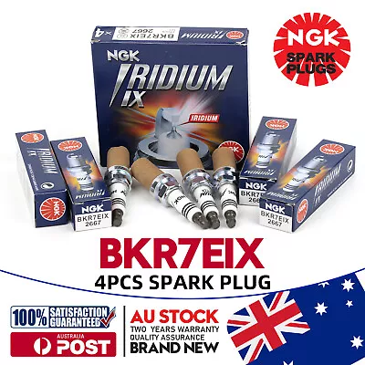 OEM NGK Iridium Spark Plugs BKR7EIX CHERY J1 FORD TRANSIT PORSCHE 911 VOLVO 850 • $69.98
