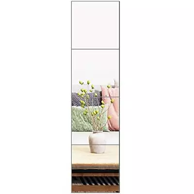  Full Length Wall Mirror Tiles 12  X 12  X 4Pcs Frameless Wall 12 X12 -4pcs • $24.70