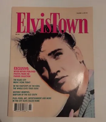 Elvistown Elvis Presley Magazine 1991-92 Vol 1 • $9