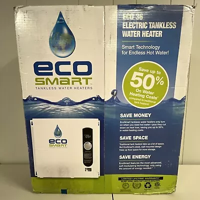 Ecosmart Electric Tankless Water Heater 36kw 240V ECO 36 New Factory Sealed • $474.95