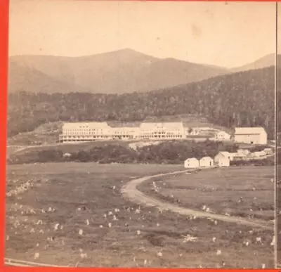 Glen House From Base Of Mt. Washington New Hampshire.  Soule  Stereoview Photo • $3.99