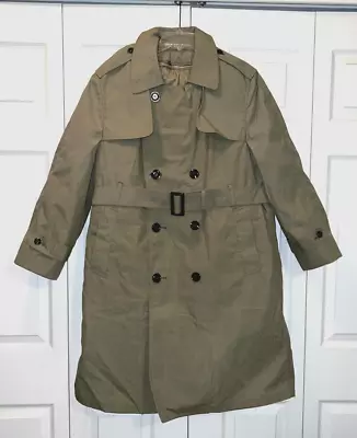 Us Marine Dla Valor All-weather Trench Coat & Liner - 42xs • $32.99