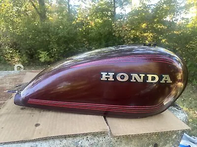 1980 Honda Cm400a Gas Tank Maroon In Color • $275