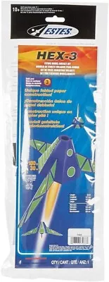 Estes 7263 Flying Model Rocket Kit Hex-3	EST7263 • $5.49