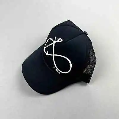 Vintage O'Neill Surf Co Snapback Hat Trucker Adult Black Surfing Sailing Boating • $8.80