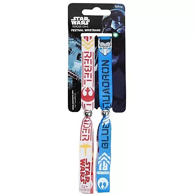 Star Wars: Rogue One Rebel Empire Festival Wristband Set (Pack Of 2) (NS5685) • $16.80