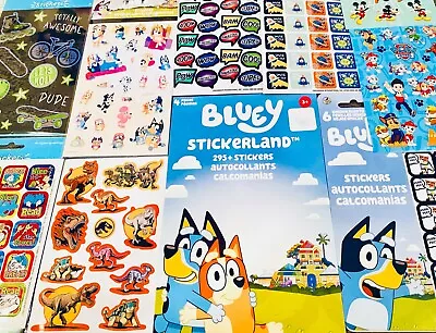 444+ Boy Stickers Set | Paw Patrol BLUEY Sonic Minecraft Marvel Among Us Robots • $20