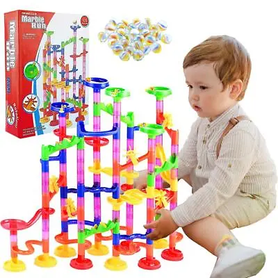 Marble Run Race Game Construction Building Blocks Toy STEM Educational Learning • £14.99