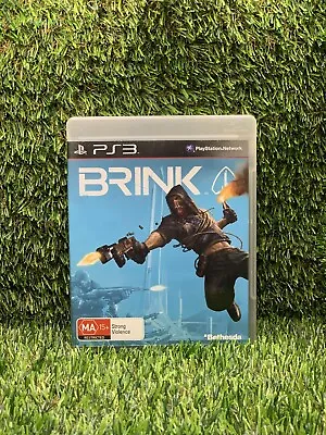 Brink - Sony Playstation 3 PS3 - AUS PAL Complete With Manual Free Postage • $8.99