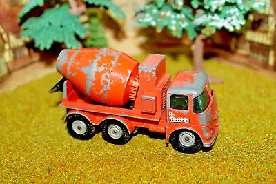 Matchbox King Size Cement Mixer Truck With Rotating Drum 1970s • £19.99